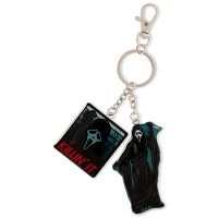 Ghost Face Charm Keychain