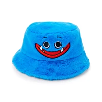 Blue Poppy Fuzzy Bucket Hat - Poppy Playtime