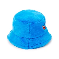 Blue Poppy Fuzzy Bucket Hat - Poppy Playtime