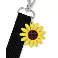 Sunflower Skull Wristlet
