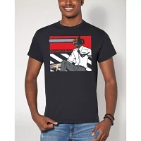 Black and Red Chainsaw Man T Shirt