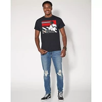 Black and Red Chainsaw Man T Shirt