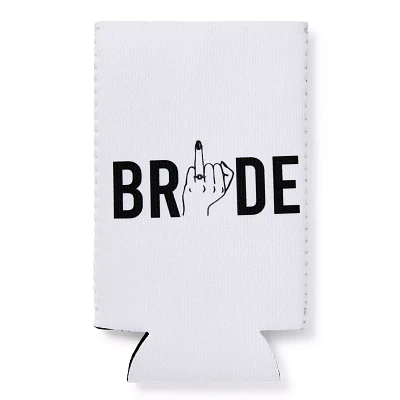 Bride Ring Finger Can Cooler