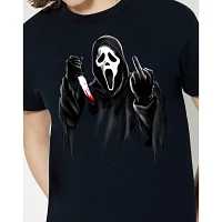 Ghost Face Middle Finger T Shirt