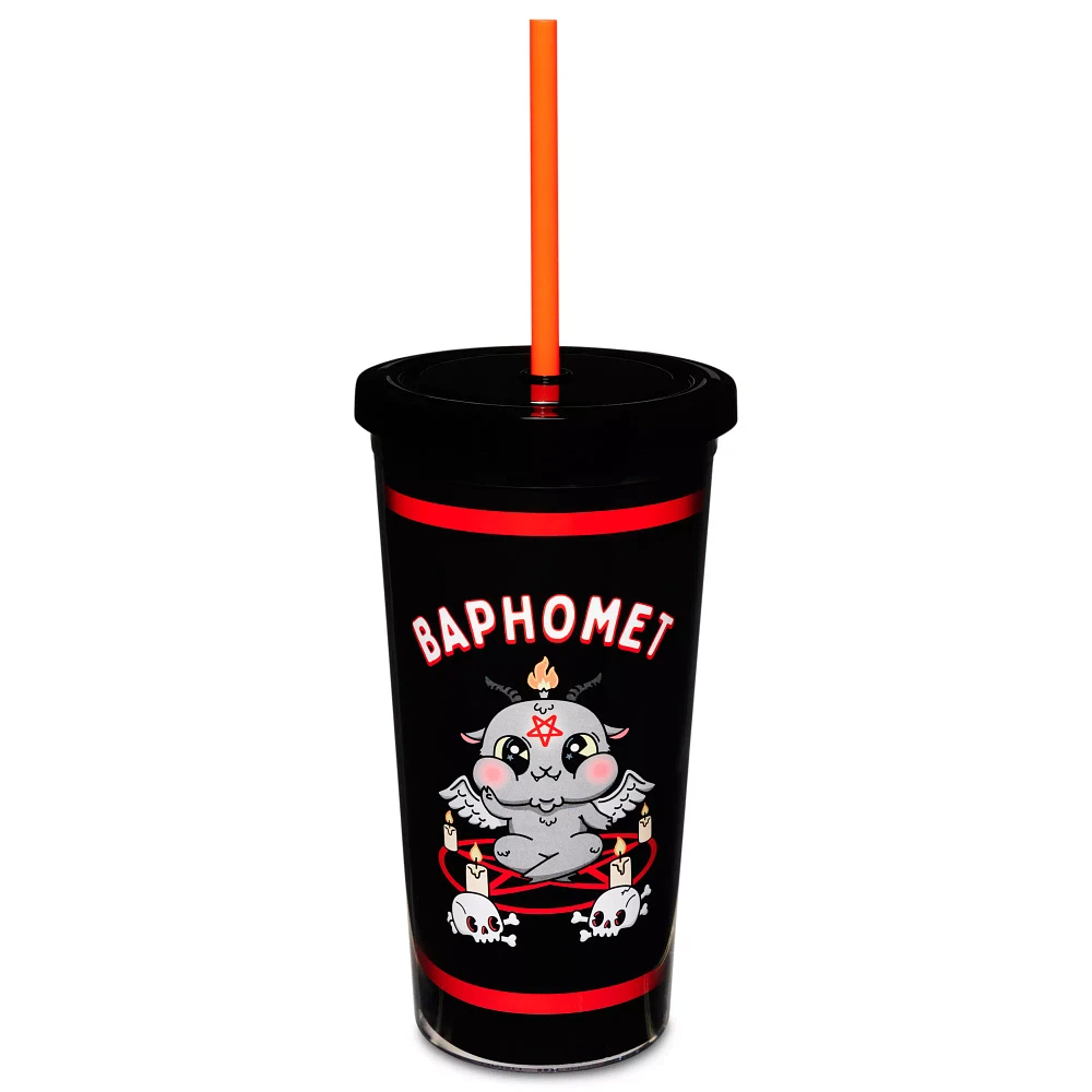 Baphomet Cup with Straw - 20 oz.