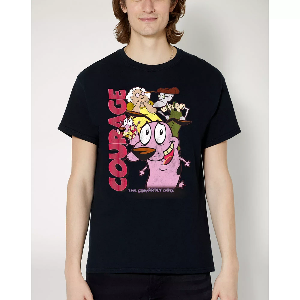 Courage the Cowardly Dog Bootleg T Shirt