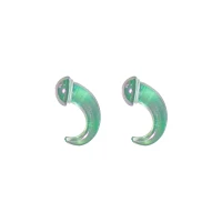 Acrylic Iridescent Clawback Plugs - 00 Gauge
