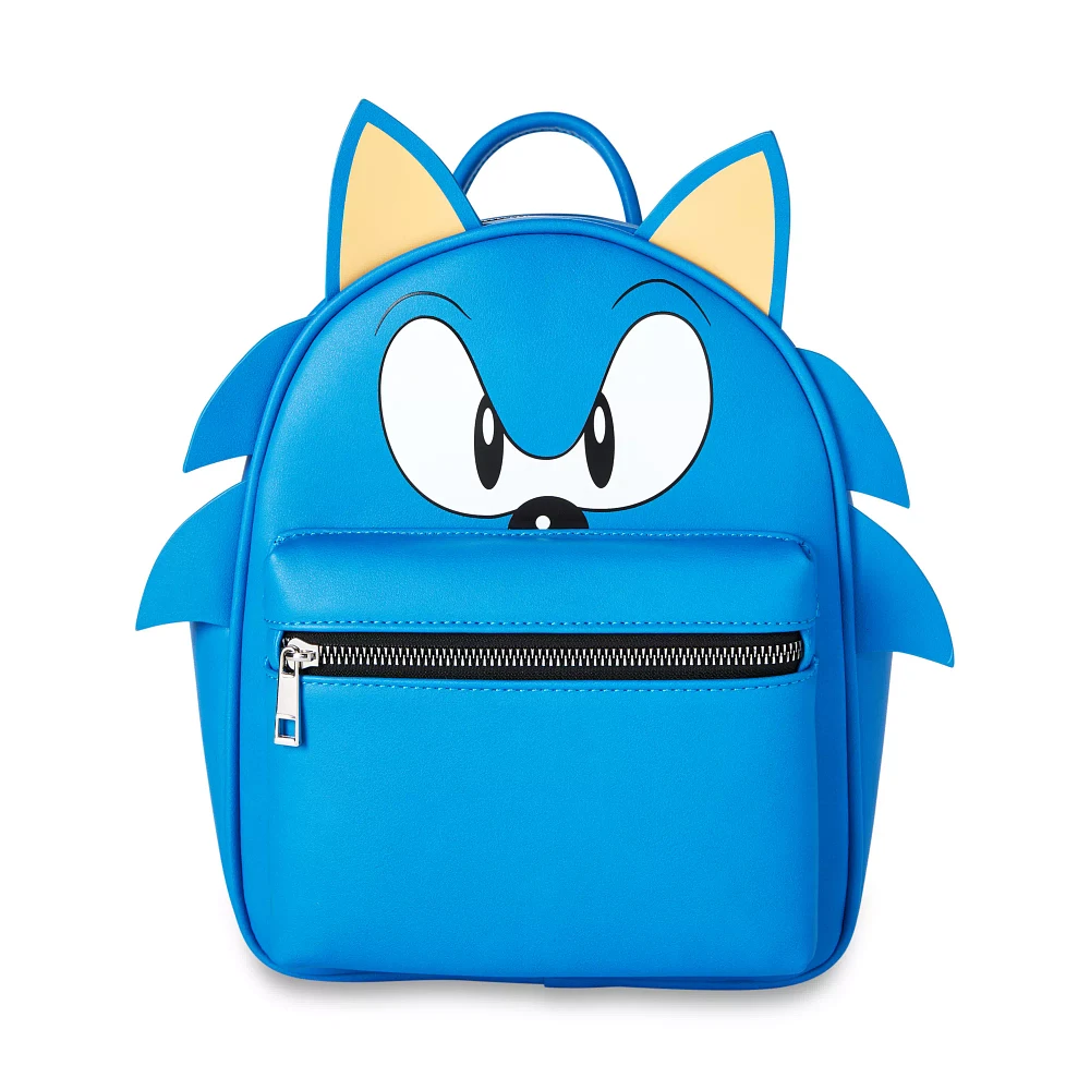 Sonic 3D Face Mini Backpack - Sonic the Hedgehog