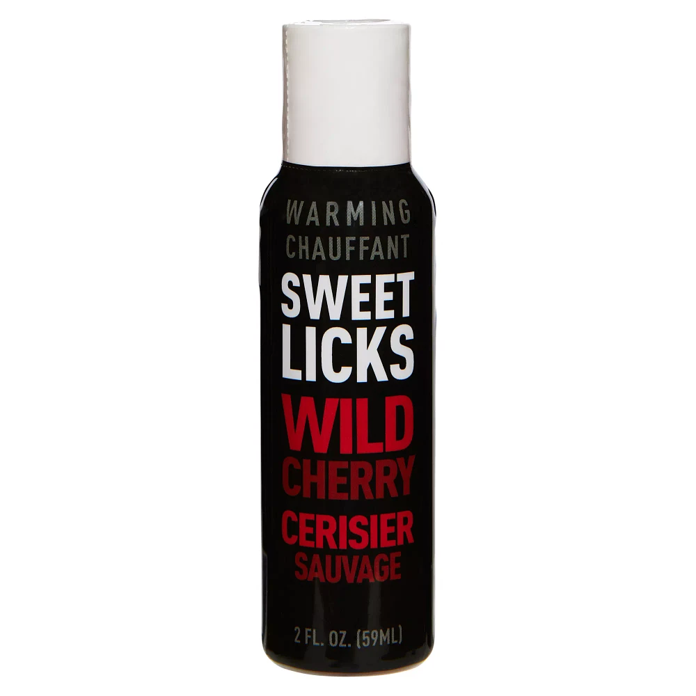 Warming Wild Cherry Flavored Glide 2 oz. - Sweet Licks