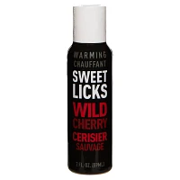 Warming Wild Cherry Flavored Glide 2 oz. - Sweet Licks