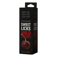 Warming Wild Cherry Flavored Glide 2 oz. - Sweet Licks