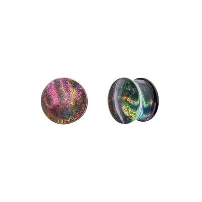 Dichroic Glass Plugs - 00 Gauge