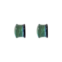 Dichroic Glass Plugs - 00 Gauge