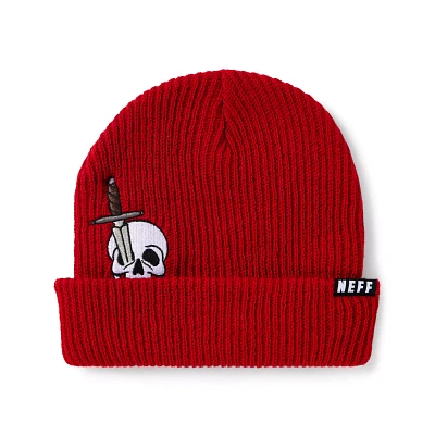 Skull and Knife Beanie Hat - Neff