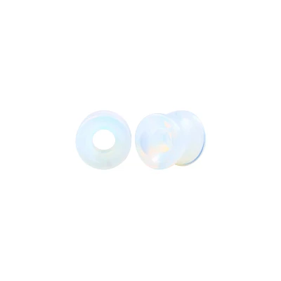 Stone Opal Double Flare Tunnels