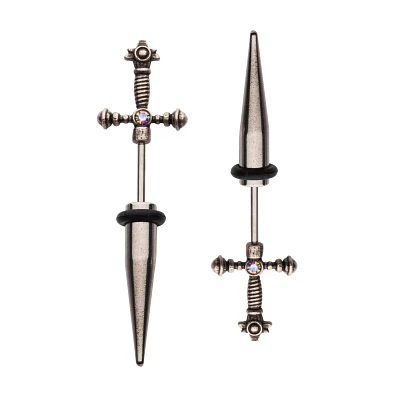 Silvertone Sword Fake Tapers
