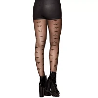 Bow All Over Print Stockings