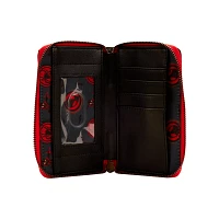 Loungefly Miles Morales Spider-Man Zip Wallet - Marvel