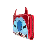 Loungefly Stitch Devil Ears Zip Wallet - Lilo & Stitch