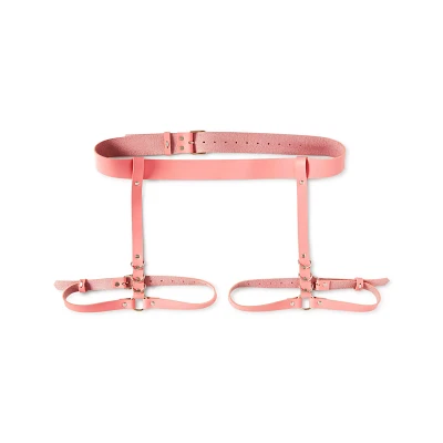 Pink Adjustable Garter Belt
