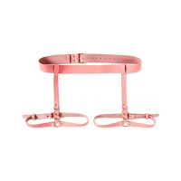 Pink Adjustable Garter Belt