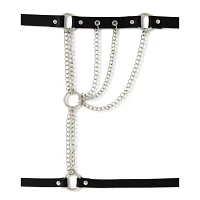 Black Chain Garter Belt