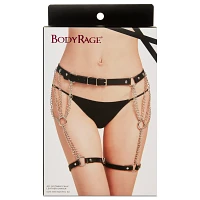 Black Chain Garter Belt