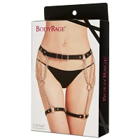 Black Chain Garter Belt