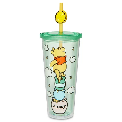 Winnie the Pooh Cup with Straw and Topper 24 oz. - Disney