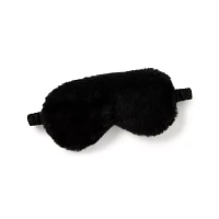 Black Furry Blindfold - Pleasure Bound