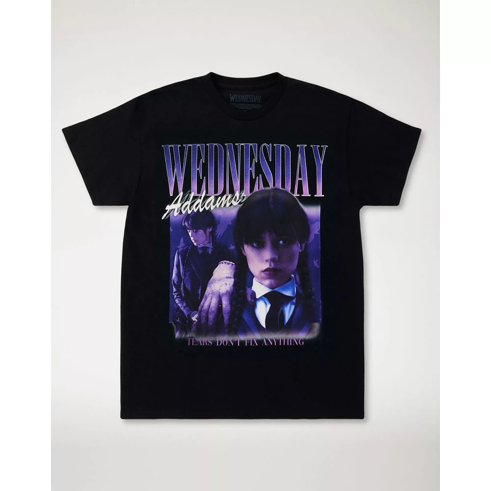 Wednesday Addams Graphic T Shirt