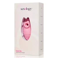 Tickled Pink 5-Function Rechargeable Clitoral Suction Massager 3.4 Inch - Sexology