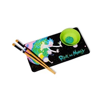 Rick and Morty Bowl Chopstick and Tray Set - Rick and Morty