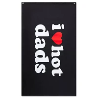 I Heart Hot Dads Flag - Danny Duncan