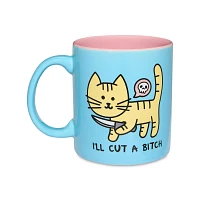 I'll Cut a Bitch Cat Coffee Mug - 20 oz.