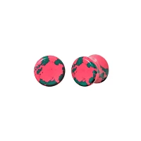 Pink & Green Stone Plugs
