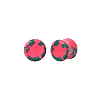 Pink & Green Stone Plugs