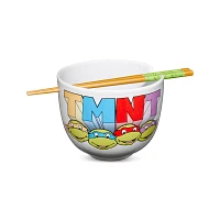 TMNT Ramen Bowl with Chopsticks - Teenage Mutant Ninja Turtles