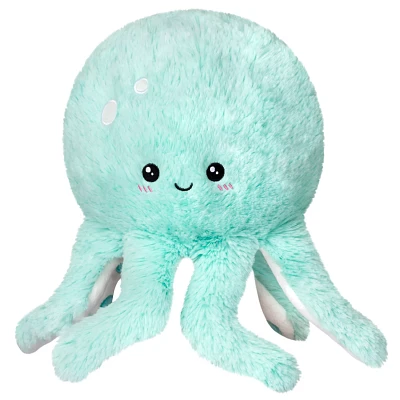 Mini Squishable Mint Octopus Plush