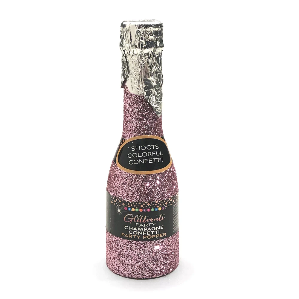 Champagne Confetti Party Poppers - 3 Pack