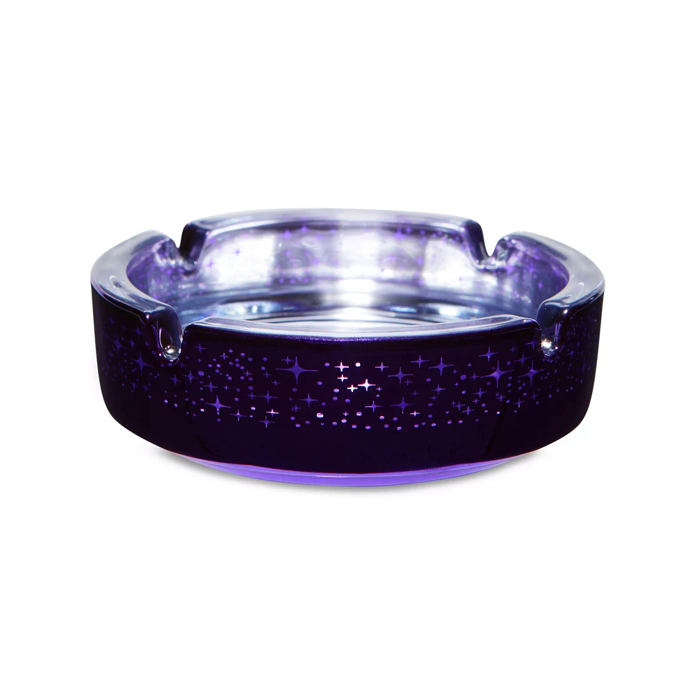 Celestial Metallic Leaf Ashtray