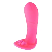 Free Ride 7-Function Hands Free Rechargeable Remote Control Vibrator 5.1 Inch - Hott Love Extreme