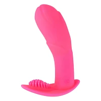 Free Ride 7-Function Hands Free Rechargeable Remote Control Vibrator 5.1 Inch - Hott Love Extreme