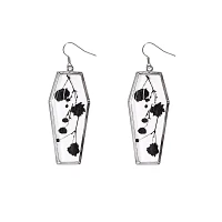 Snapdragon Pressed Flower Dangle Earrings