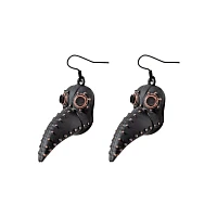 Plague Doctor Mask Dangle Earrings
