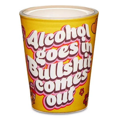 Alcohol In Bullshit Out Shot Glass - 2 oz.