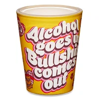 Alcohol In Bullshit Out Shot Glass - 2 oz.