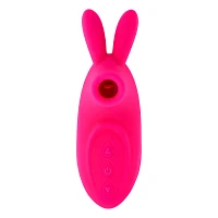 Bunny Kiss 10-Function Dual Massager 8.5 Inch - Hott Love