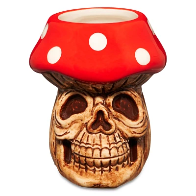 Mushroom Skull Shot Glass - 2 oz.