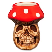 Mushroom Skull Shot Glass - 2 oz.
